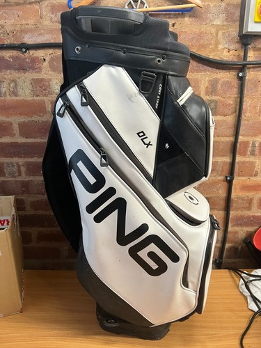 Ping dlx black white cart - &,