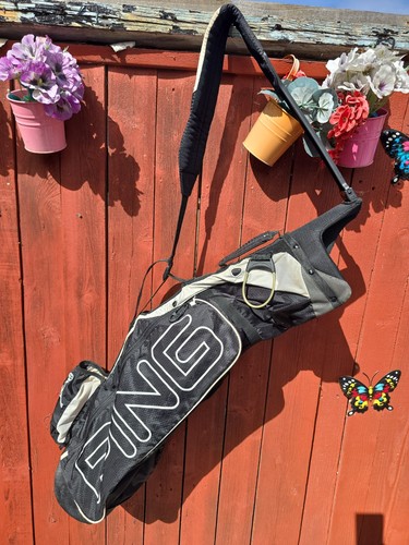 Ping pencil golf bag black - golf,